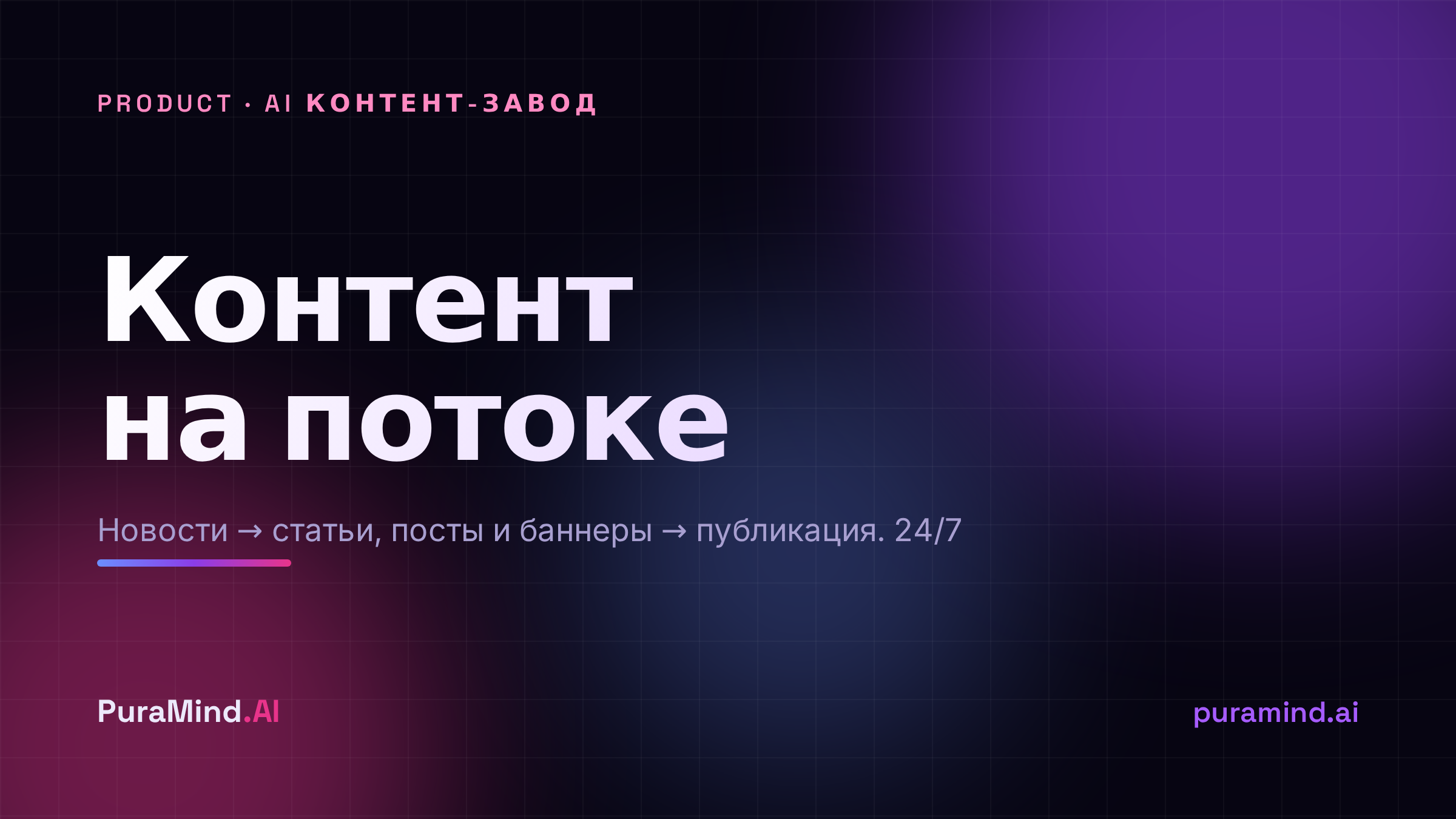 AI Контент-завод: статьи, посты и баннеры без ручной рутины