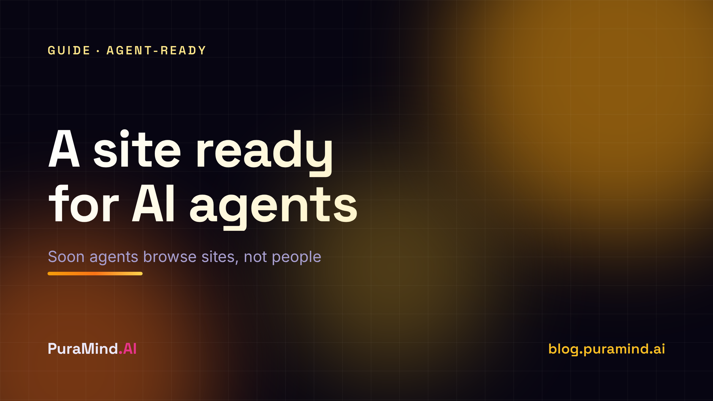 Agent-Ready website: is your site ready for the AI agents era