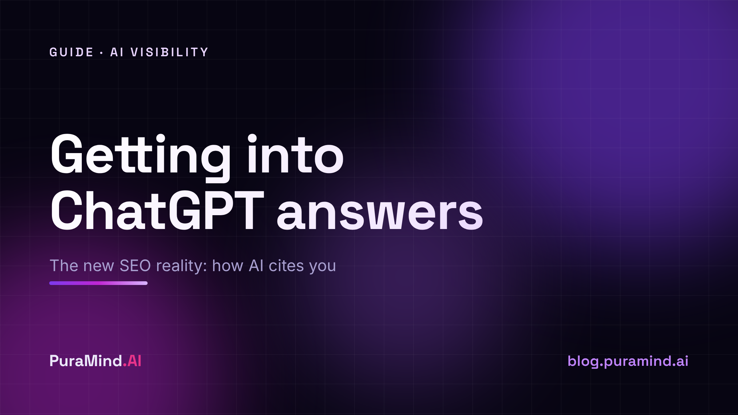 How to Get Into ChatGPT and AI Overviews Answers: The New SEO Reality of 2026