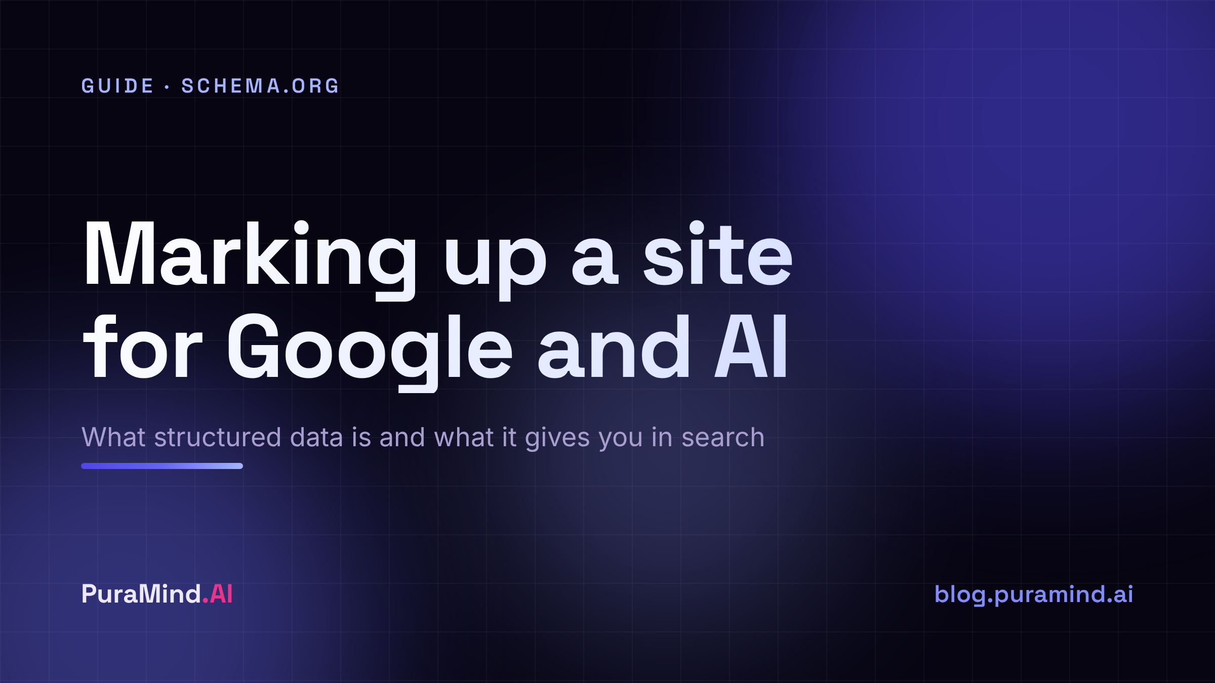 Schema.org and Structured Markup: Why Mark Up Your Site and What It Gets You in Search