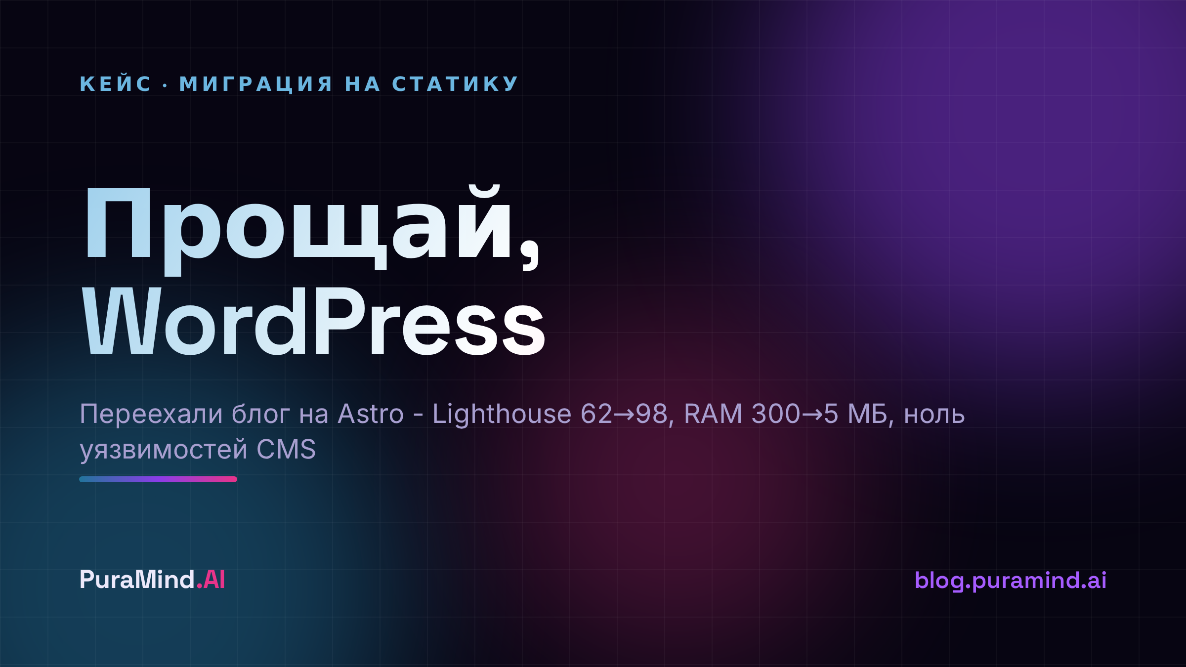 Почему мы перешли с WordPress на статический сайт
